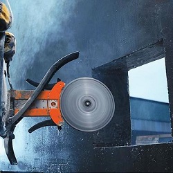 Технологические особенности алмазной резки проемов в бетоне