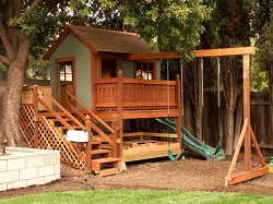 Беседка для детской площадки: требования, особенности сборки и установки