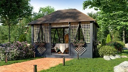 Как построить деревянную беседку на участке: пошаговая инструкция