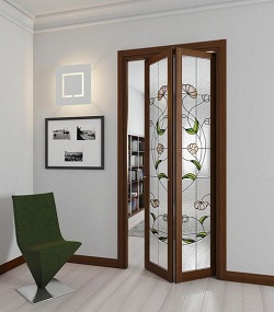 Технология установки двери гармошка: правила и последовательность действий