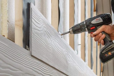 Крепление фиброцементного сайдинга: правила, способы и этапы