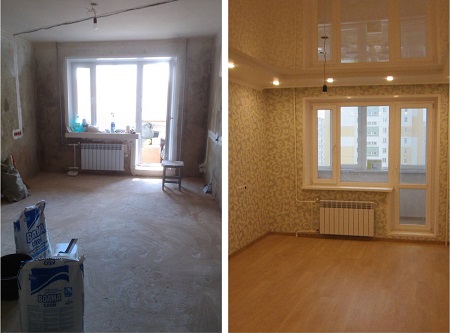 Особенности ремонта в новостройке: виды, типы и характеристики