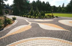 Как осуществляется фигурная укладка тротуарной плитки: основные способы