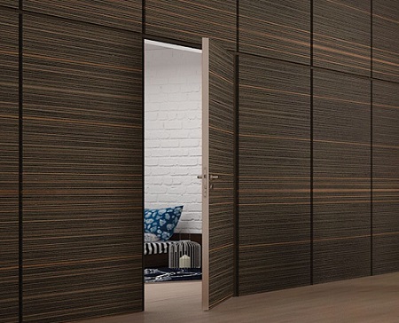 Скрытые межкомнатные двери: варианты и характеристики