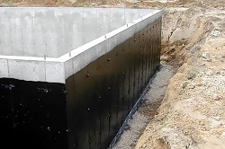 Основные этапы работ при обустройстве гидроизоляции фундамента