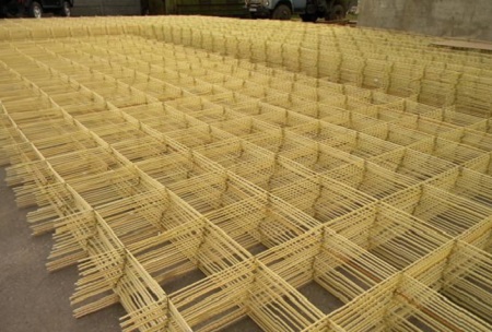 Применение в строительстве композитной стеклопластиковой сетки