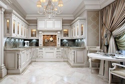 Как оформить интерьер кухни в классическим стиле: выбор мебели