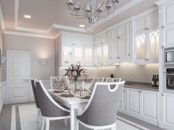 Оформляем кухню в стиле романтизм: какие материалы использовать