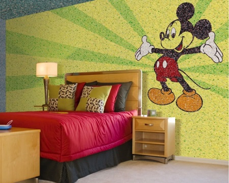 Жидкие обои для детской: требования, достоинства и технология нанесения