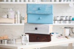 Какими достоинствами обладает меловая краска для мебели и на каких критериях должен основываться ее выбор