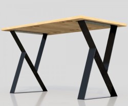 Какими бывают металлические ножки для столов и как осуществляется их изготовление