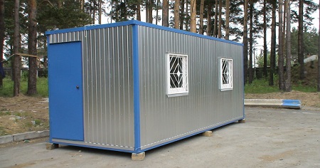 Металлические бытовки: правила сборки и монтажа