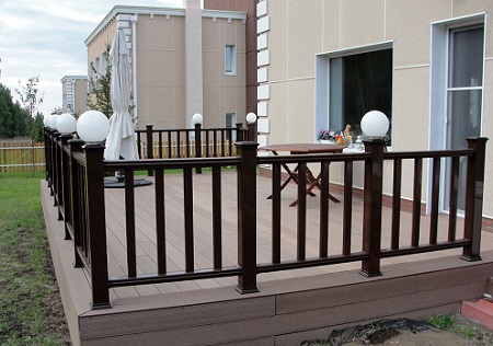 Терраса из ДПК: достоинства, этапы и правила монтажа