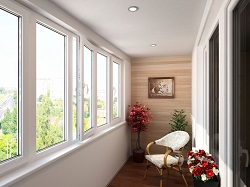 Пластиковые окна для лоджии: технология и правила монтажа