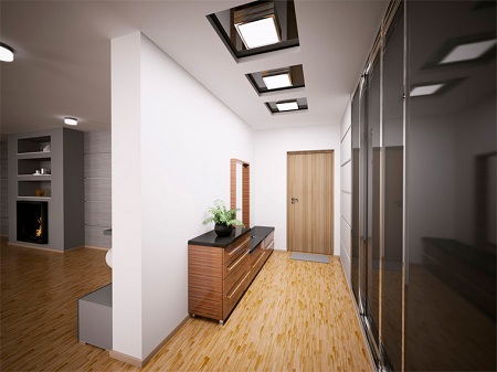 Рекомендации по выбору потолочных светильников для оформления прихожей