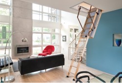 Преимущества раскладных чердачных лестниц и правила их установки