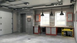 Ремонт внутри гаража