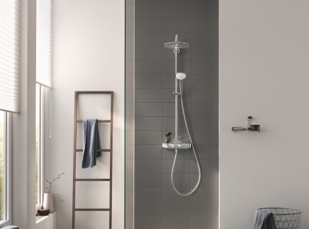 Душевая система с термостатом: устройство и принцип работы