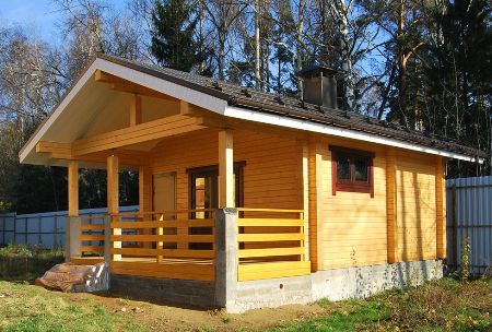 Баня из клееного бруса: разновидности и особенности