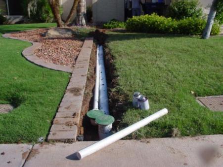 Изготовление дренажной системы на участке: подготовка территории, скрытый и поверхностный отвод воды