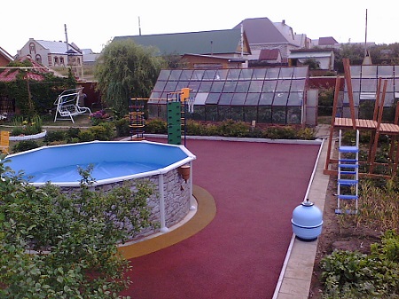 Как быстро и без усилий сделать зону отдыха на даче с бассейном