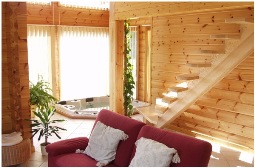 Интерьер деревянного дома