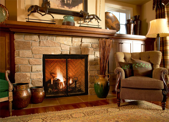 Виды современных каминов, как размещать камин в доме?