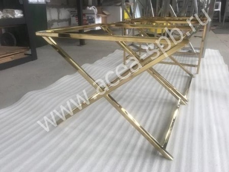 Дизайнерская мебель из нержавеющей стали: виды и характеристики