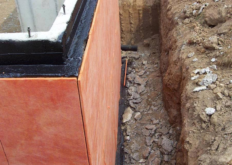 Метод утепления фундаментной части загородной постройки