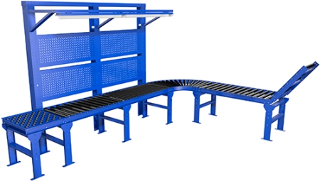 Организация производства с помощью роликовых конвейеров: применение, особенности конструкции и преимущества
