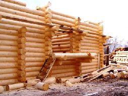 Строительство дома из дерева