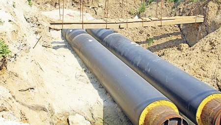 Прокладка труб теплотрассы: правила, технология и этапы