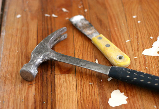 Технология ремонта паркета