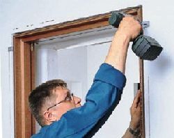 Установка двери