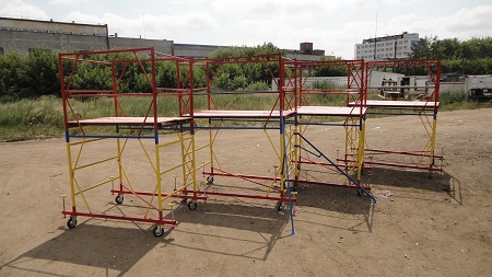 Самостоятельное изготовление вышки туры: способы и этапы процесса