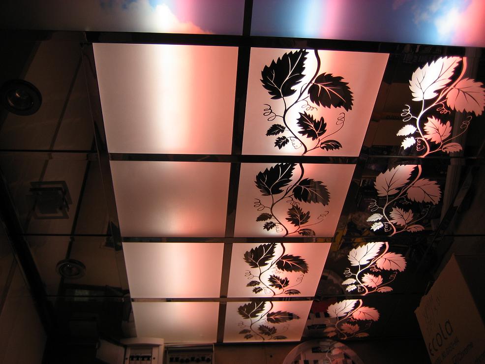 Зеркальные потолки