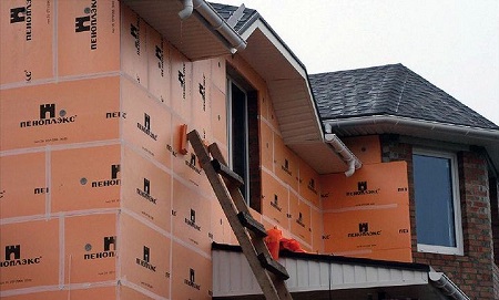Самостоятельное утепление фасада пенополистиролом: этапы монтажа