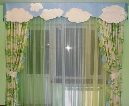 Выбор ткани для штор в детскую: сравнение материала и особенности